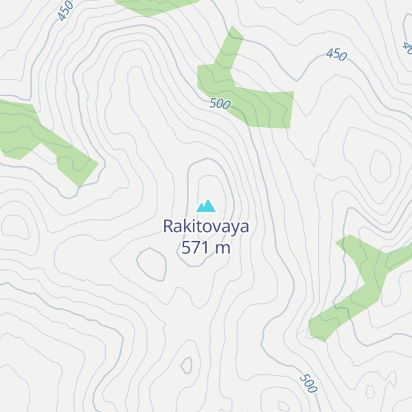 Map of Rakitovaya