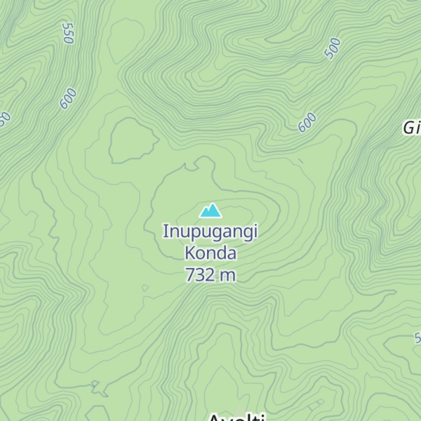 Map of Inupugangi Konda
