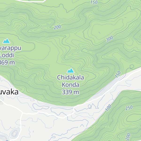 Map of Chidakala Konda