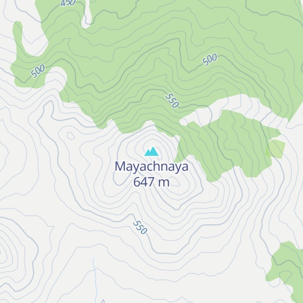 Map of Mayachnaya