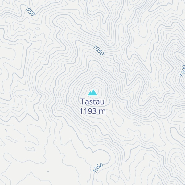 Map of Tastau