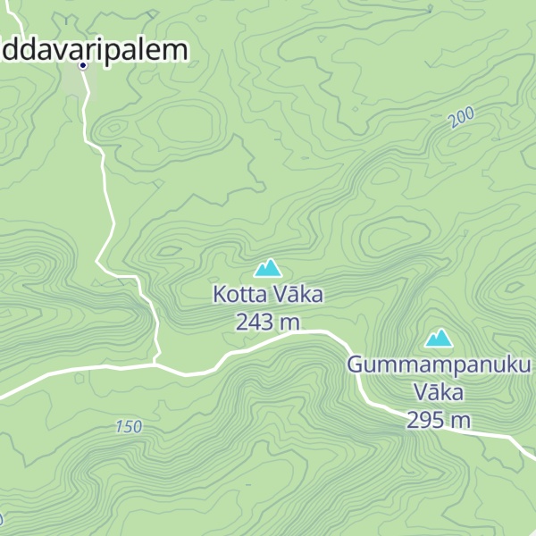 Map of Kotta Vāka