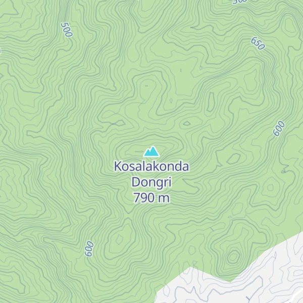 Map of Kosalakonda Dongri