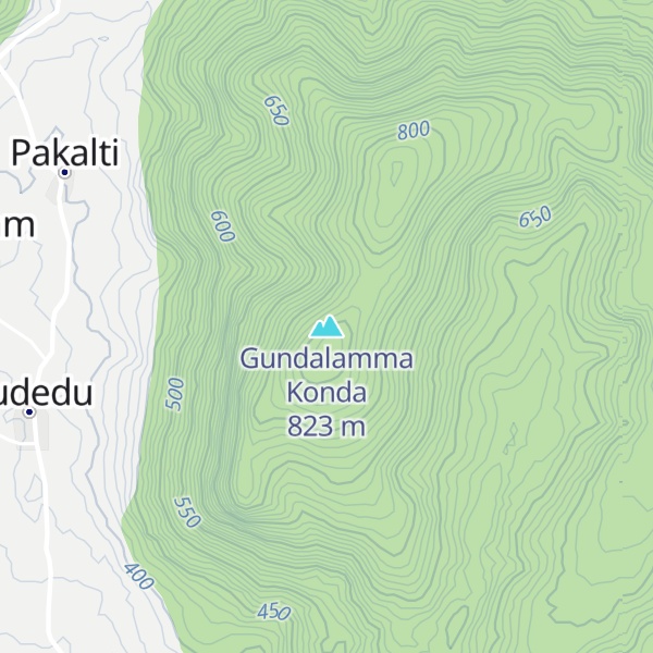 Map of Gundalamma Konda