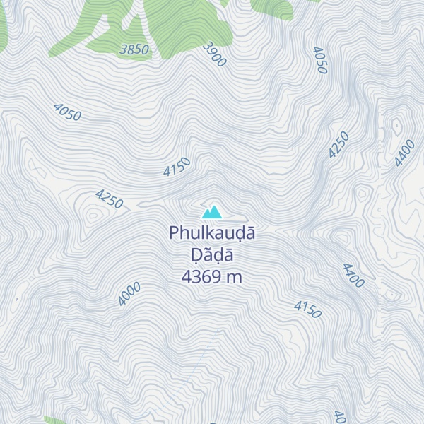Map of Phulkauḍā Ḍā̃ḍā