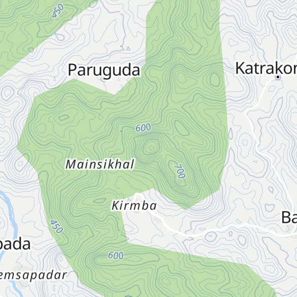 Map of Buldi Dongar