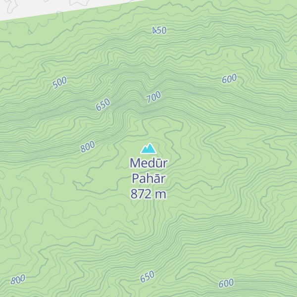 Map of Medūr Pahār