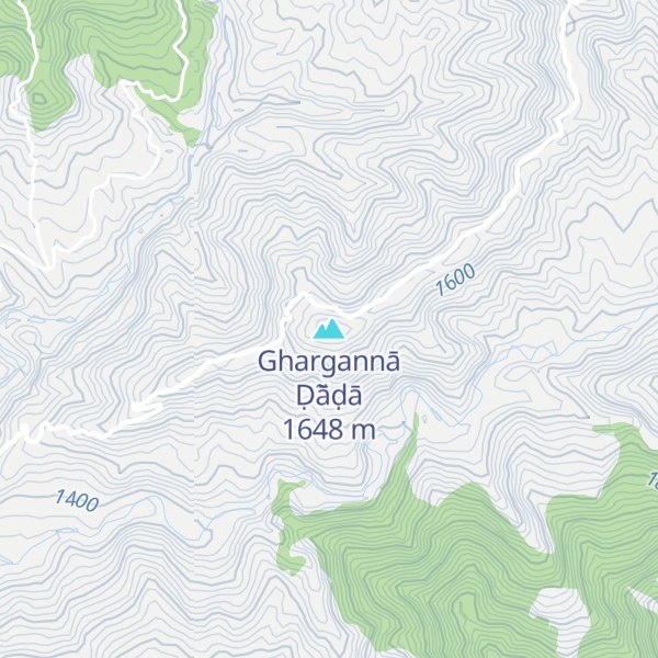 Map of Ghargannā Ḍā̃ḍā