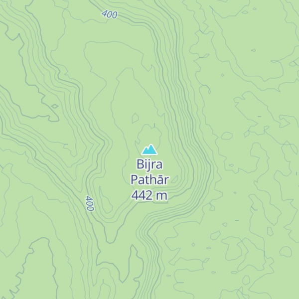 Map of Bijra Pathār