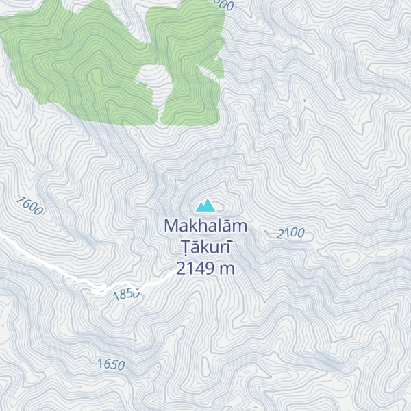 Map of Makhalām Ṭākuri̇̄