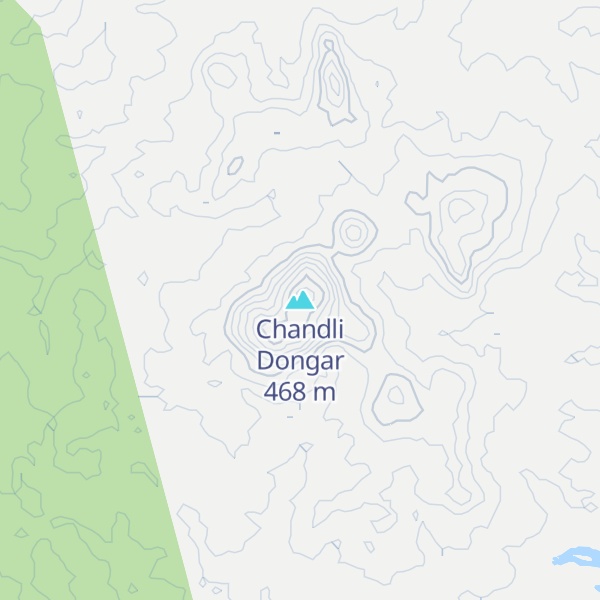 Map of Chandli Dongar