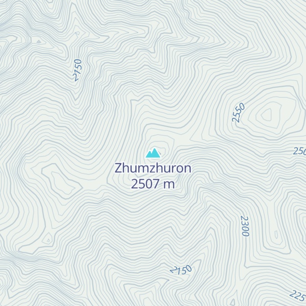 Map of Zhumzhuron
