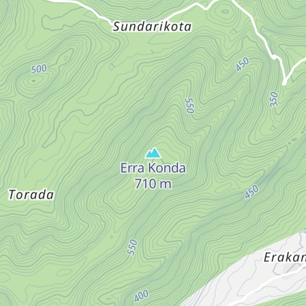 Map of Erra Konda