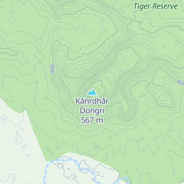 Map of Kānrdhār Dongri