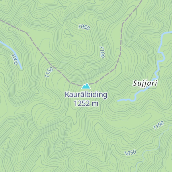 Map of Kaurālbiding