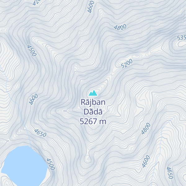 Map of Rājban Dā̃dā