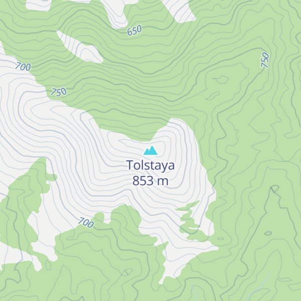 Map of Tolstaya