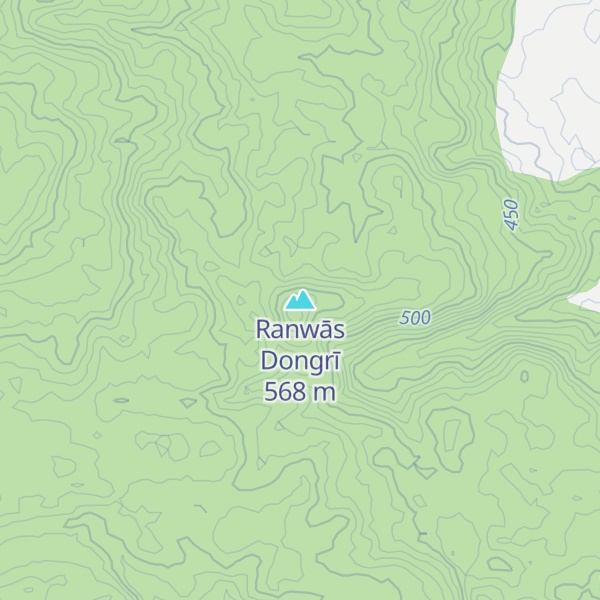 Map of Ranwās Dongrī
