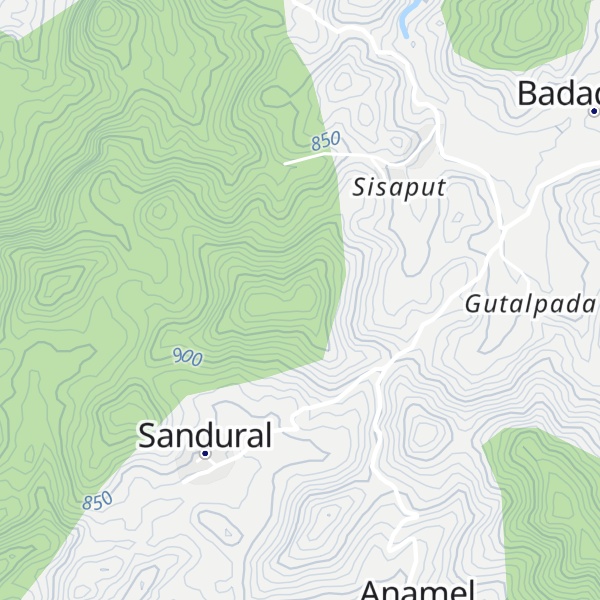 Map of Ochai Dongar