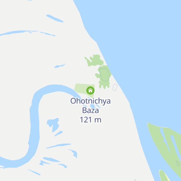 Map of Ohotnichya Baza
