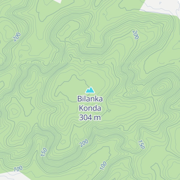 Map of Bilanka Konda