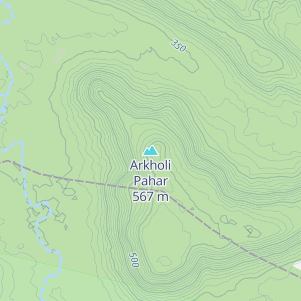 Map of Arkholi Pahar