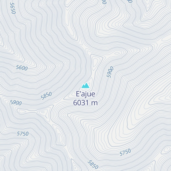 Map of E’ajue
