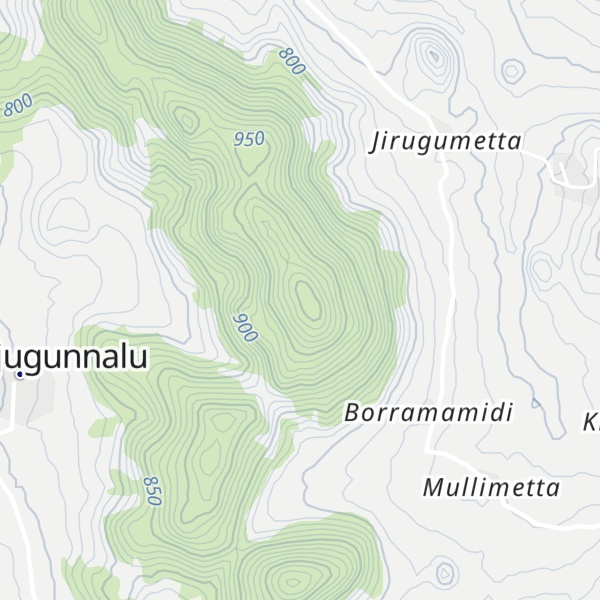 Map of Virandla Pedda Konda
