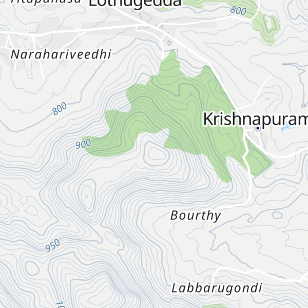 Map of Pittachelama Konda