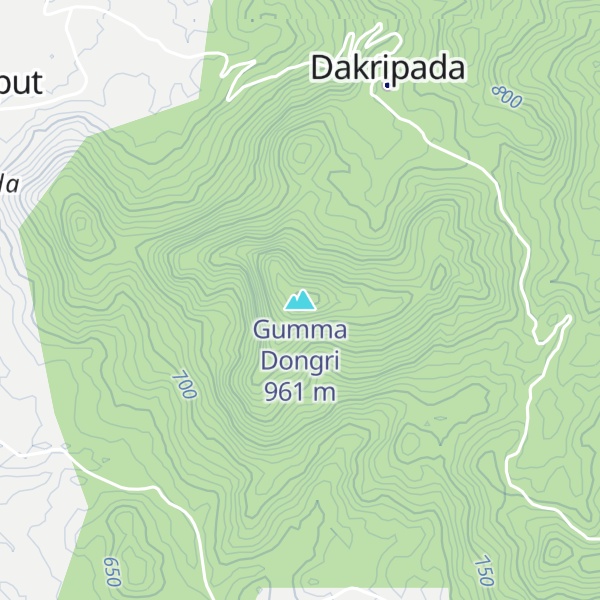 Map of Gumma Dongri