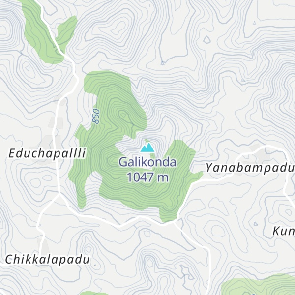 Map of Galikonda