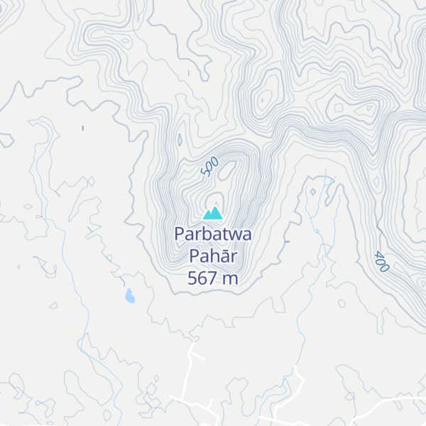 Map of Parbatwa Pahār