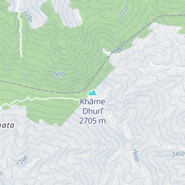 Map of Khāme Dhuri̇̄