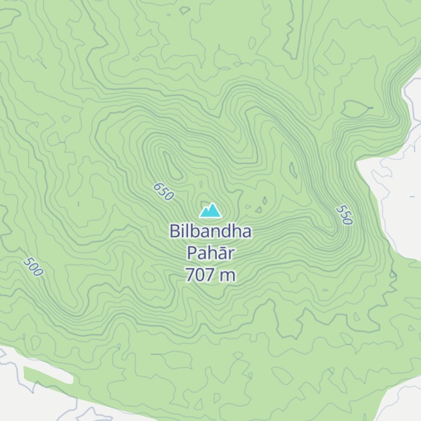Map of Bilbandha Pahār