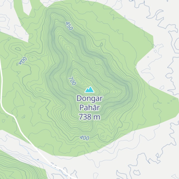 Map of Dongar Pahār