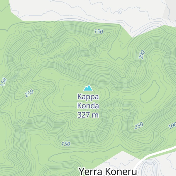 Map of Kappa Konda