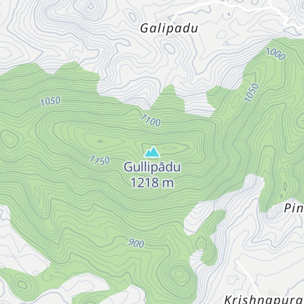 Map of Gullipādu