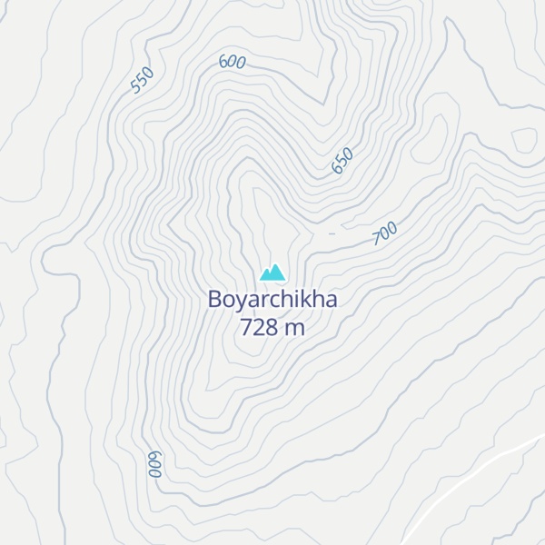 Map of Boyarchikha