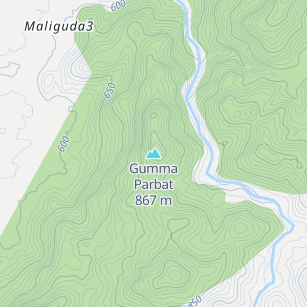 Map of Gumma Parbat