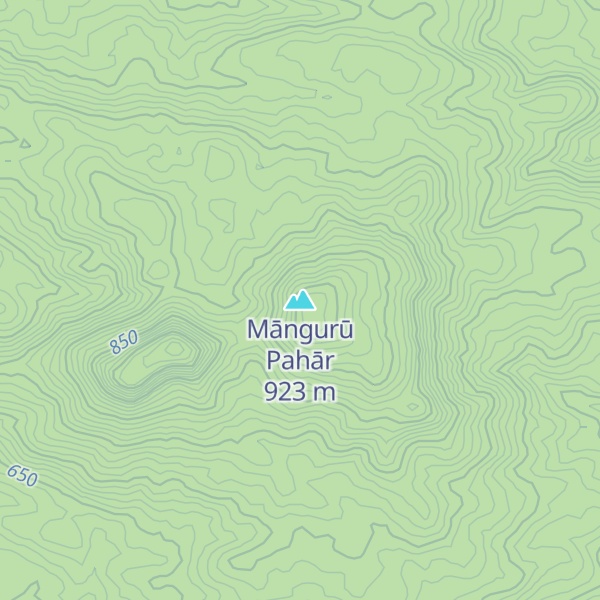 Map of Māngurū Pahār