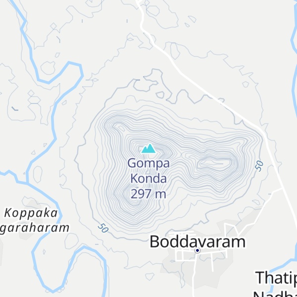 Map of Gompa Konda
