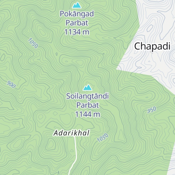 Map of Soilangtāndi Parbat