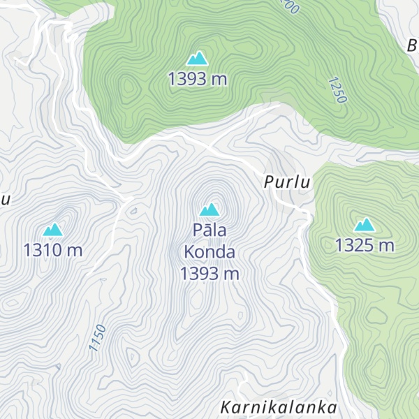 Map of Pāla Konda