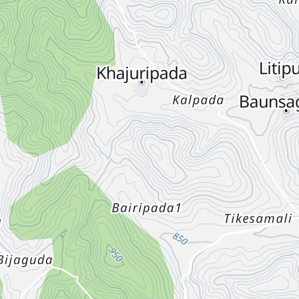 Map of Pūtravatta Parbat