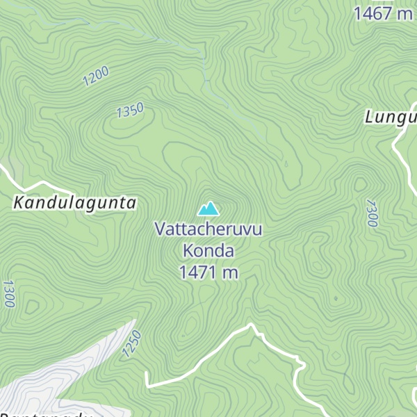 Map of Vattacheruvu Konda