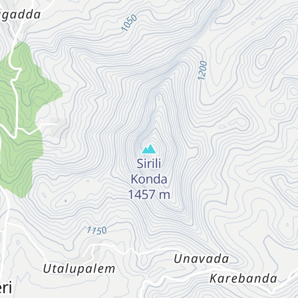 Map of Sirili Konda