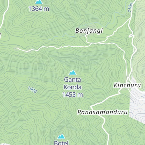 Map of Ganta Konda