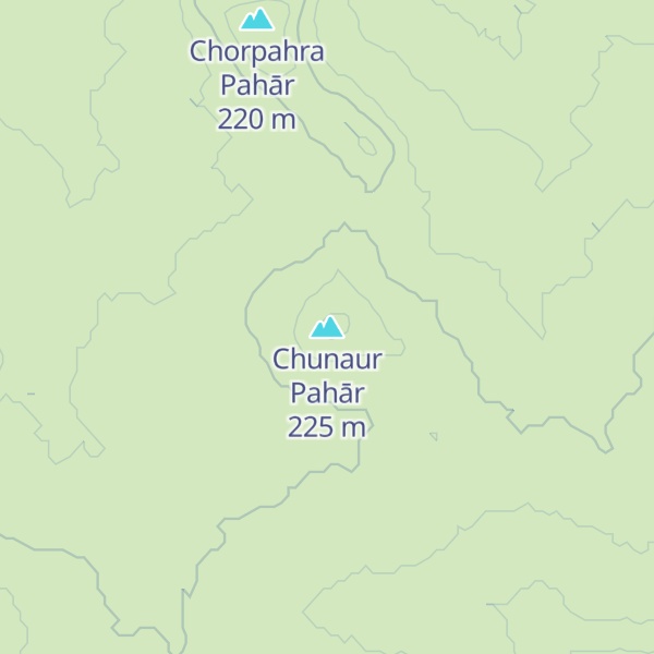 Map of Chunaur Pahār