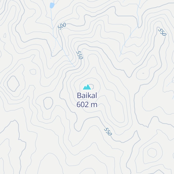 Map of Baikal