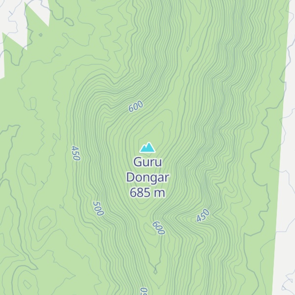 Map of Guru Dongar